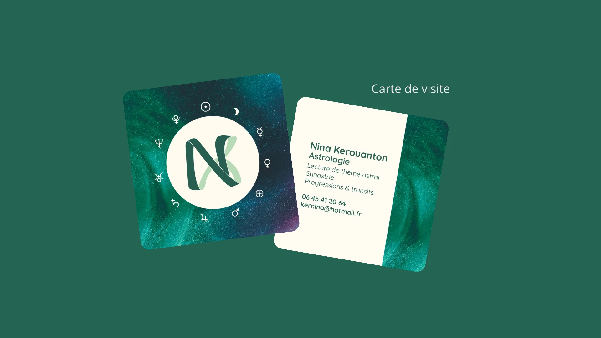 Carte de visite astrologue Tours