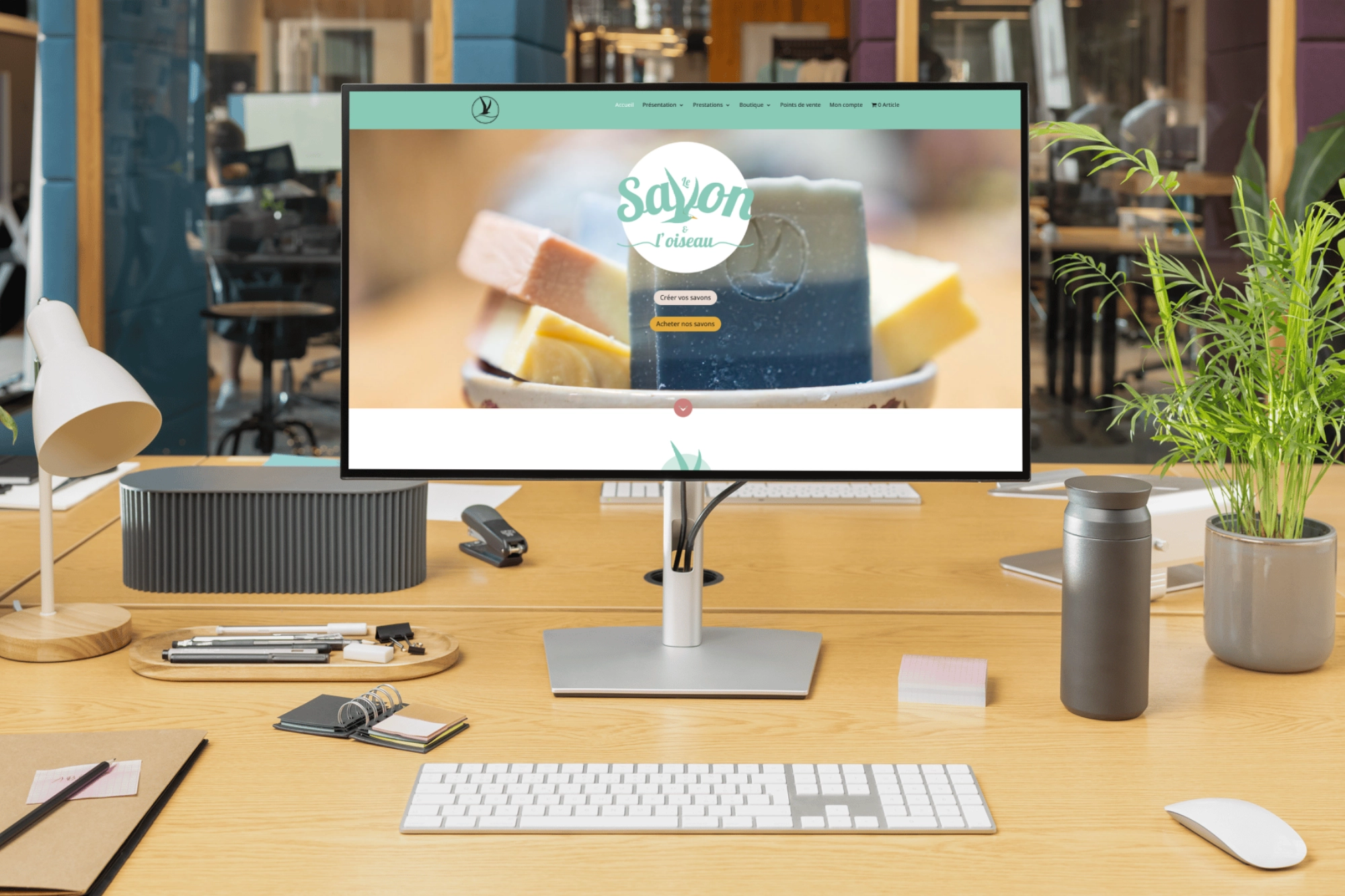 Création site e-commerce savonnerie